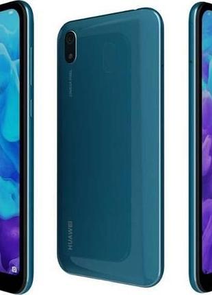 Huawei y5 2019 2/32gb blue 5.71` hd+ 1520 x 720 13мп+5мп 3020 мач bluetooth 4.2