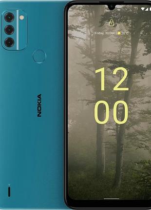 Nokia c31 4/128gb blue 6.75" hd+ 1600×720 unisoc sc9863a 13+2 мп + 5 мп 5050 мач 4g nfc bluetooth 4.2 android 12