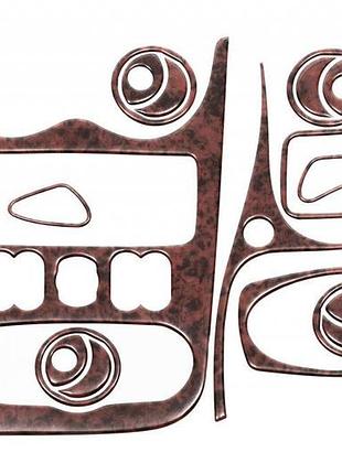 Накладки на панель (варіант 1) дерево для dacia logan mcv 2004-2014 рр