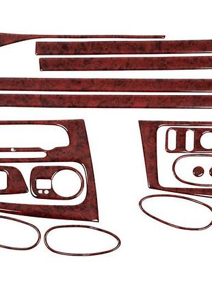 Накладки на панель (2009-2012) дерево для seat leon