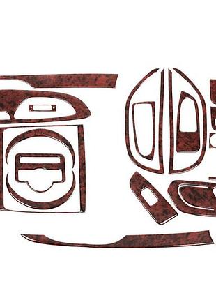 Накладки на панель дерево для mercedes vito / v-class w447 2014- рр