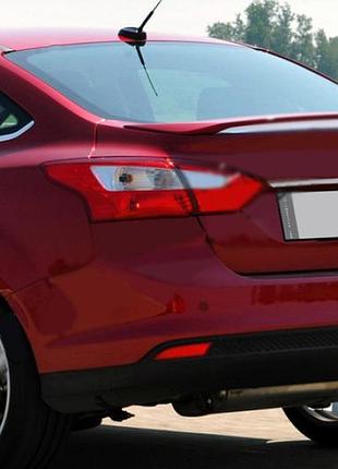 Планка над номером вузька (нерж) седан (хром) для ford focus iii 2011-2017 рр