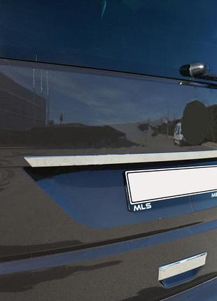 Планка над номером (нерж) carmos - турецкая сталь для volkswagen t6