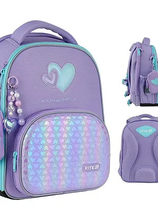 Рюкзак школьный каркасный kite education awesome k25-556m-1