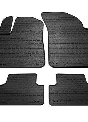 Резиновые коврики (4 шт, stingray premium) для ауди q7 2015- гг