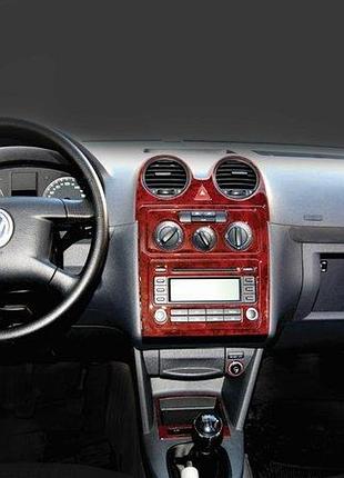 Накладки на панель дерево для volkswagen caddy 2004-2010 рр