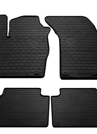 Резиновые коврики (4 шт, stingray premium) для ауди a8 2018- гг