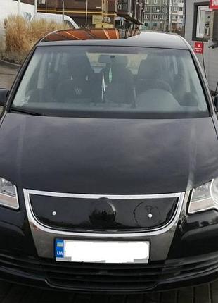 Зимняя решетка (верхняя, 2006-2010) матовая для volkswagen touran