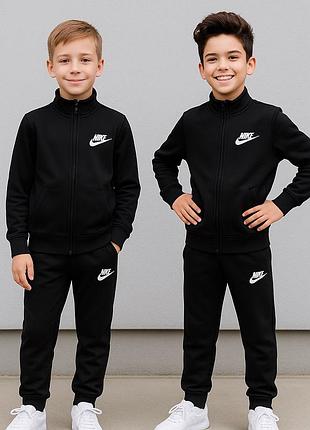 Спортивний костюм на хлопчика 122-164 см 003480 чорний