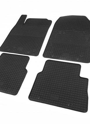 Резиновые коврики (4 шт, polytep) для opel vectra c 2002-2008 гг