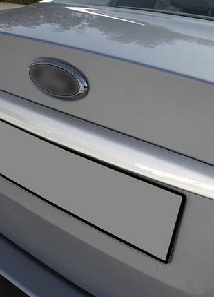 Накладка на крышку багажника (sedan, нерж.) carmos - турецкая сталь для ford focus ii 2008-2011 гг