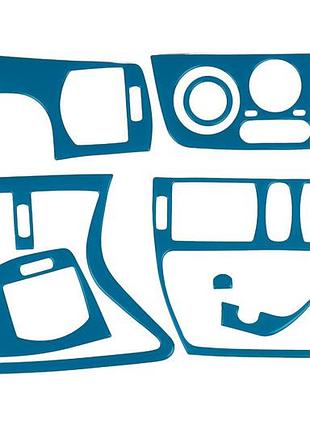 Накладки на панель (синій колір) для fiat marea 1999- рр