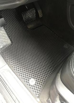 Коврики eva (черные) 2 ряда (5 ковриков) для ауди q7 2005-2015 гг