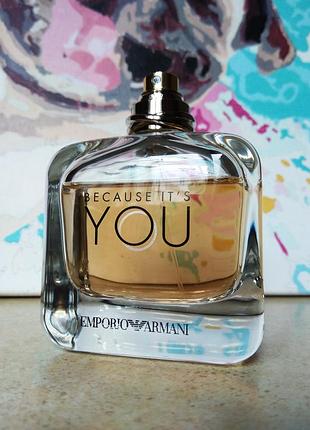 Giorgio armani emporio armani because it’s you парфюмированная вода для женщин 100 мл.