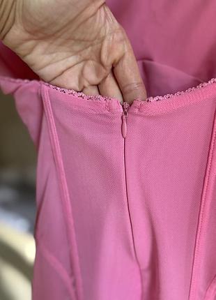 Сукня міні рожева bershka 5
