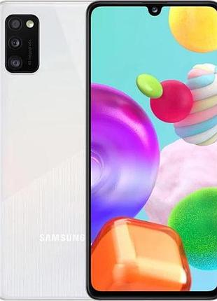 Смартфон samsung galaxy a41 (a415f) 64 gb white 2 sim 6.1" 48 мп nfc 3500 mah