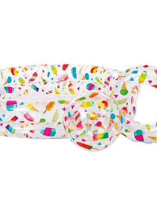 Басейн надувний коло 2 секції для дітей 3+ роки, 122*25см. коло 51 см.+ м'яч 51 см. ремкомплект. 59460