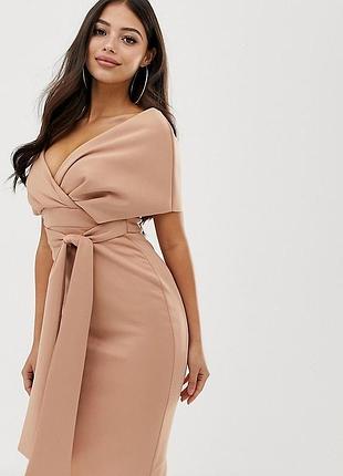 Шикарное новое платье миди asos р 10 s/m1 фото