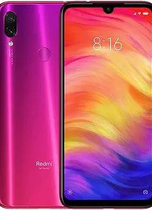 Смартфон xiaomi redmi note 7 4/64gb nebula red 6.3" lte 2 sim nano-sim 4000 mah 48 мп+5 мп ips 2340x1080
