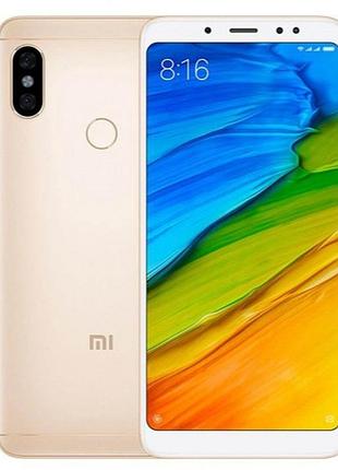 Смартфон xiaomi redmi note 5 3/32gb gold 2sim lte 5.99" ips 2160x1080 12 мп+5 мп 4000 mah kryo