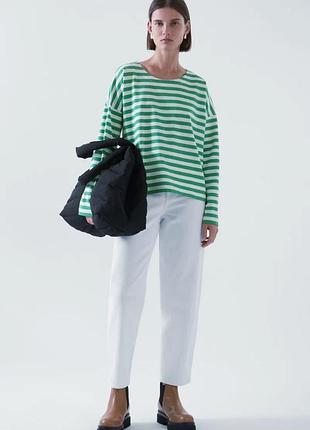 Tu лонгслив тельняшка полоска полосатая коттон хлопок