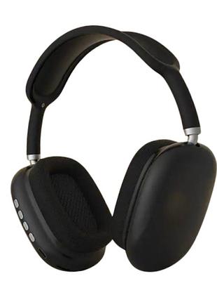 Бездротові навушники p9 max black bluetooth