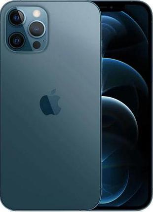 Смартфон apple iphone 12 pro 128gb pacific blue 6.1 oled a14 bionic 4k nfc face id lidar 2815 mah