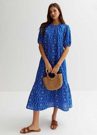 Розкішна сукня плаття платье із прошви f&f(zara)