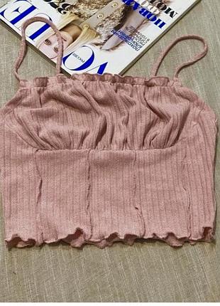 Shein чудовий рожевий топ