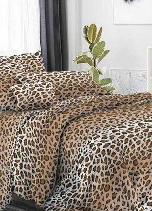 Полуторний комплект постільної білизни бязь 3d premium 150х220 см (bp1.5-251)