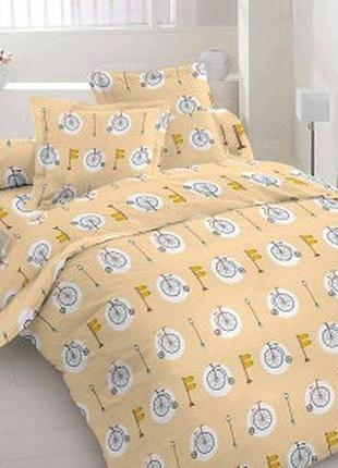 Півтораспальний комплект постільної білизни "винахід"