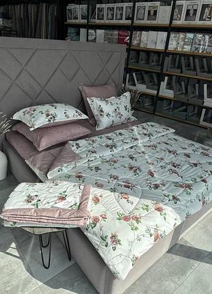 Сімейний набір постільної білизни з мікросатину laura grand