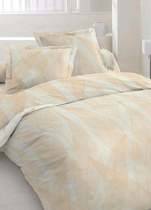 Євро комплект постільної білизни 100% бавовна 200х220 см (ble-1039)