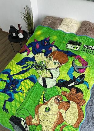 Стьобана дитяча ковдра літня + наволочка