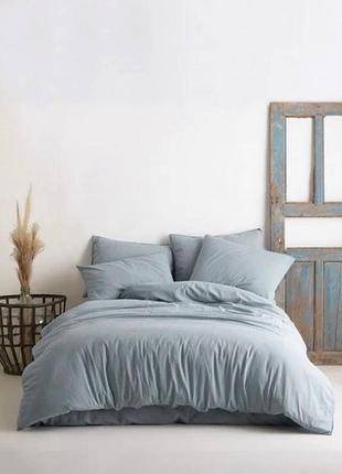 Постільна білизна limasso stonewashed ranforse 200 х 220 см