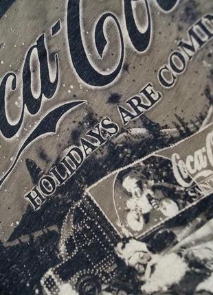Новорічна святкова футболка -свято до нам приходить кока кола coca-cola4 фото