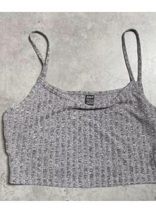 Shein чудовий сірий топ