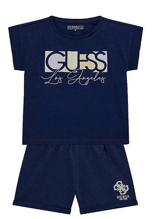 Костюм для девочки guess футболка и шорты