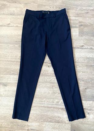 Темно-сині класичні брюки asos