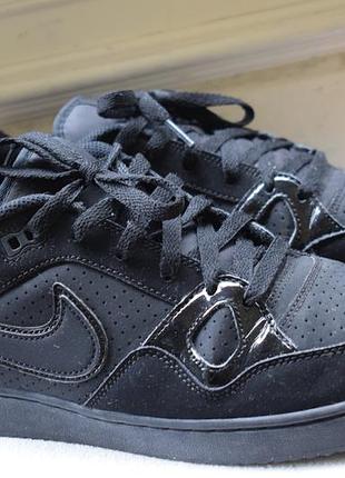 Кожаные кеды кроссовки кросовки сникеры nike son of force р. 44,5