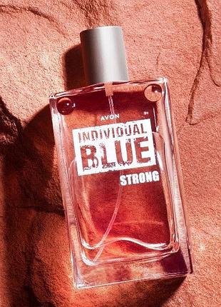 Туалетная вода individual blue strong для него, 100 мл avon / эйвон индивидуал блу