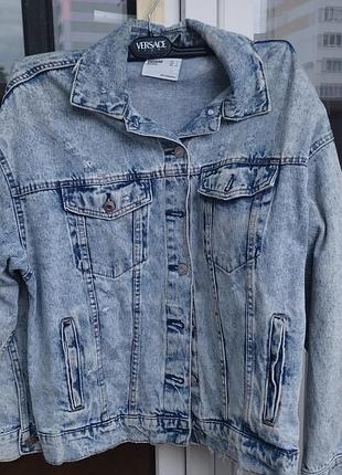 Джинсовая куртка denim bershka p.26 "s"