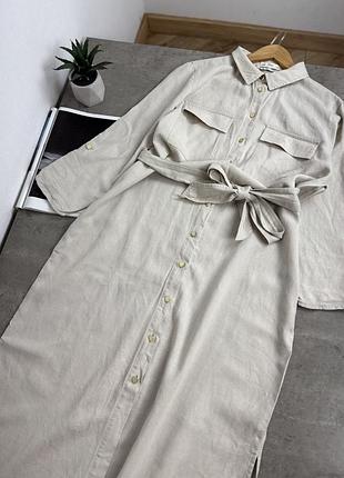 Льняное платье 2