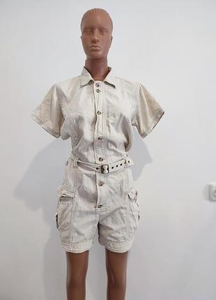 Натуральній летний комбинезон l-xl