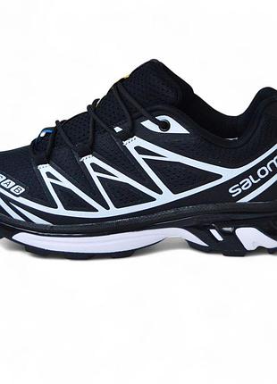 Salomon xt-6 black white кросівки жіночі саломон кроссовки кросовки