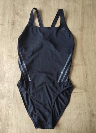 Фирменный крутой женский спортивный купальник  adidas ,оригинал, s.