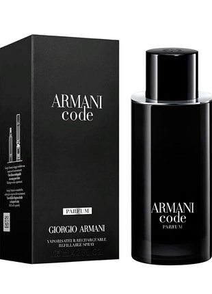 Парфуми для чоловіків giorgio armani armani code parfum 75 ml.