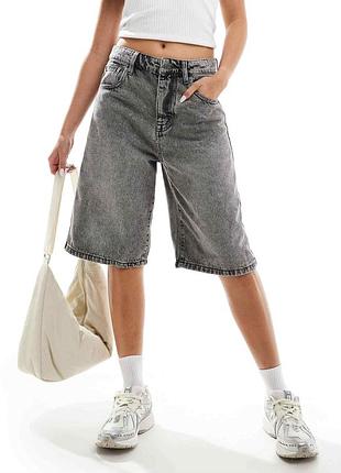 Джинсовые шорты бермуды 36 р