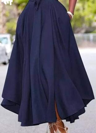 Стильная легкая юбка 48/50