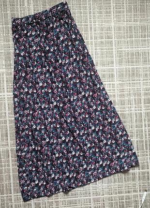 Легкая юбка макси вискоза